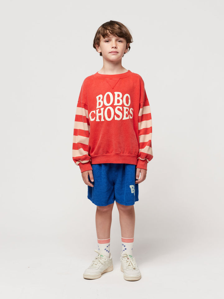 Bobo Choses stripes sweatshirt