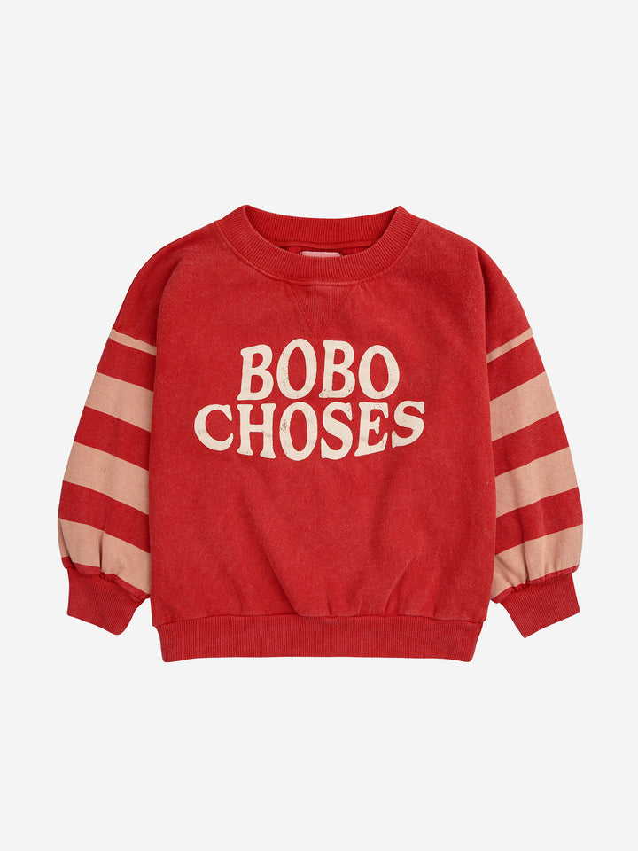 Bobo Choses stripes sweatshirt