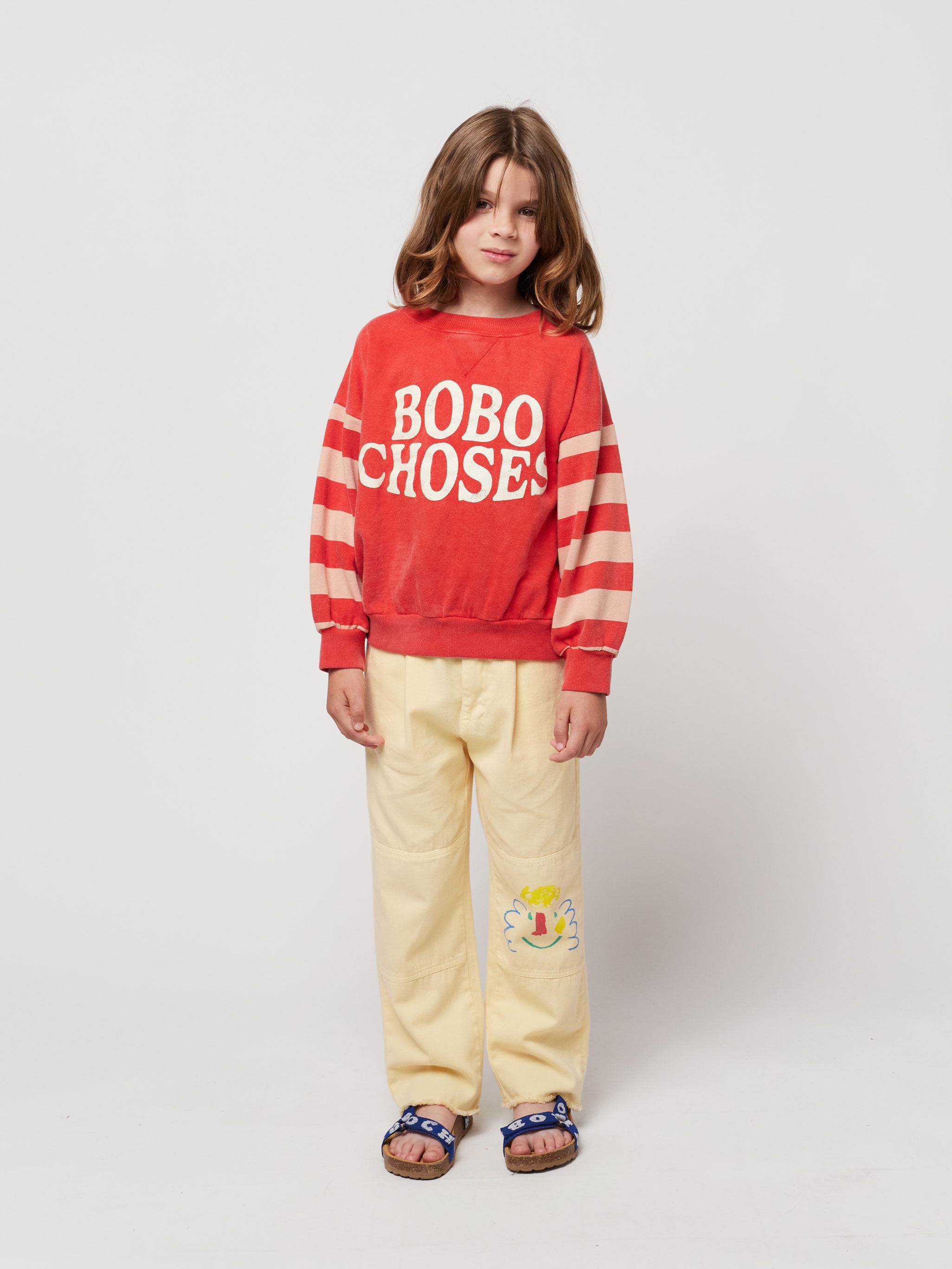 Bobo Choses stripes sweatshirt