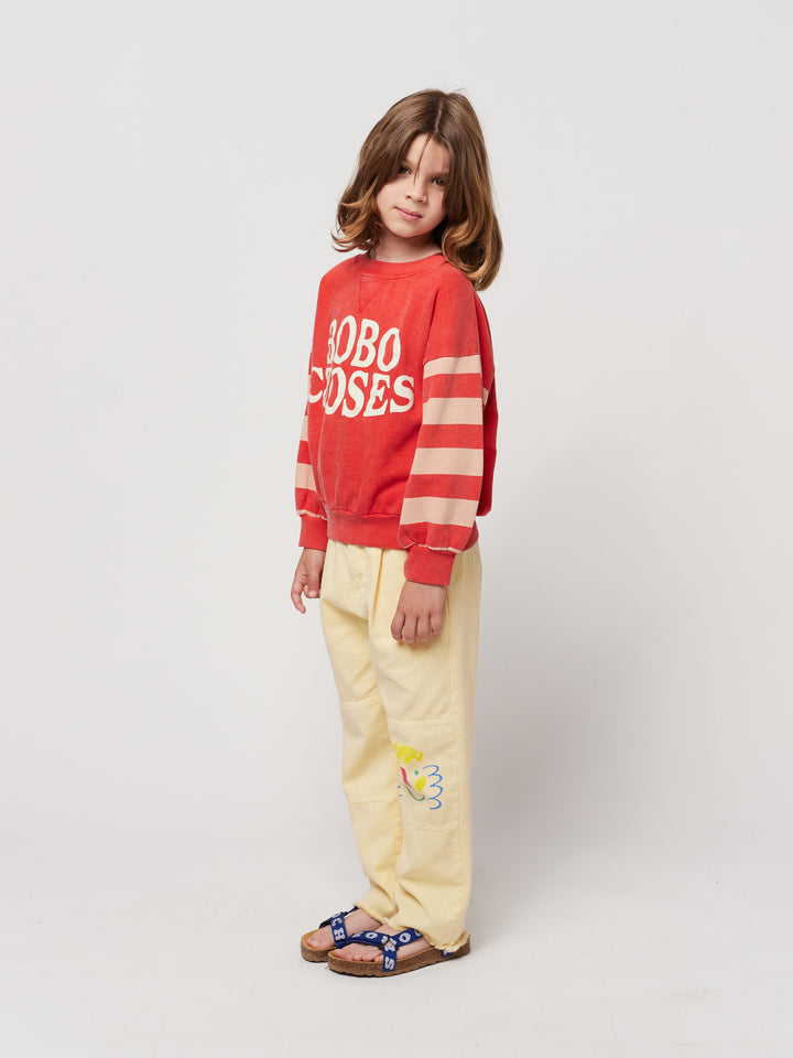 Bobo Choses stripes sweatshirt