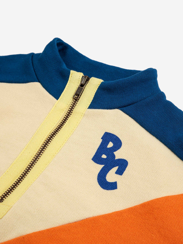 BC Color Block zipped sweatshirt