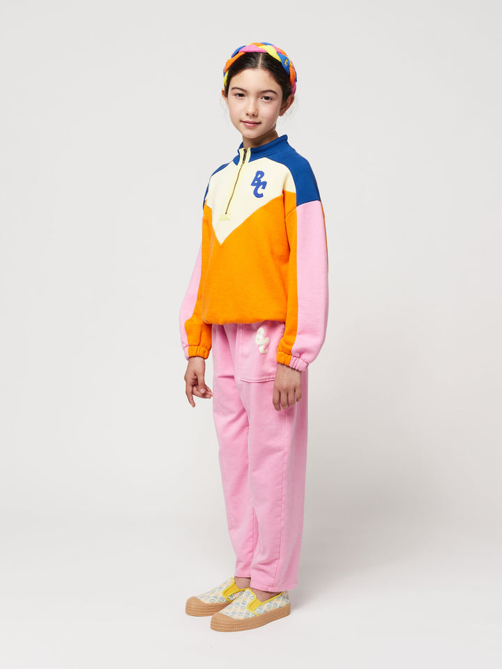 BC Color Block zipped sweatshirt