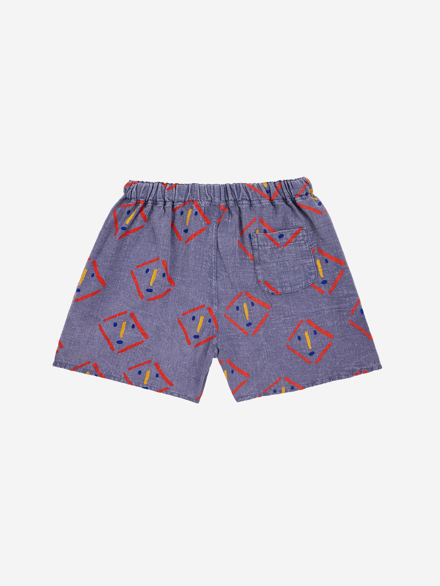 Masks all over woven shorts