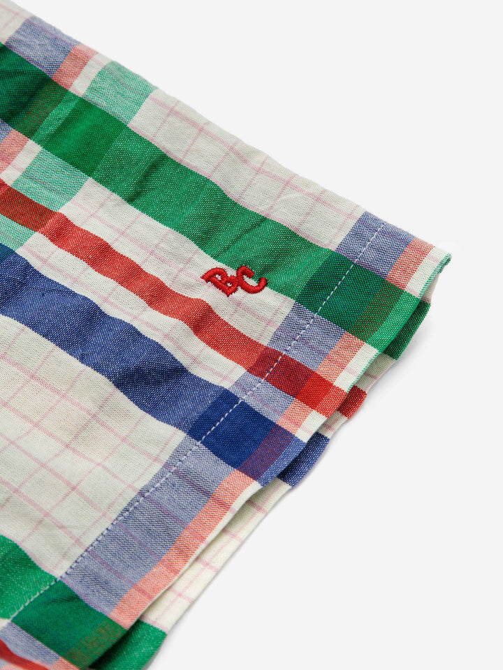 Madras Checks woven bermuda shorts