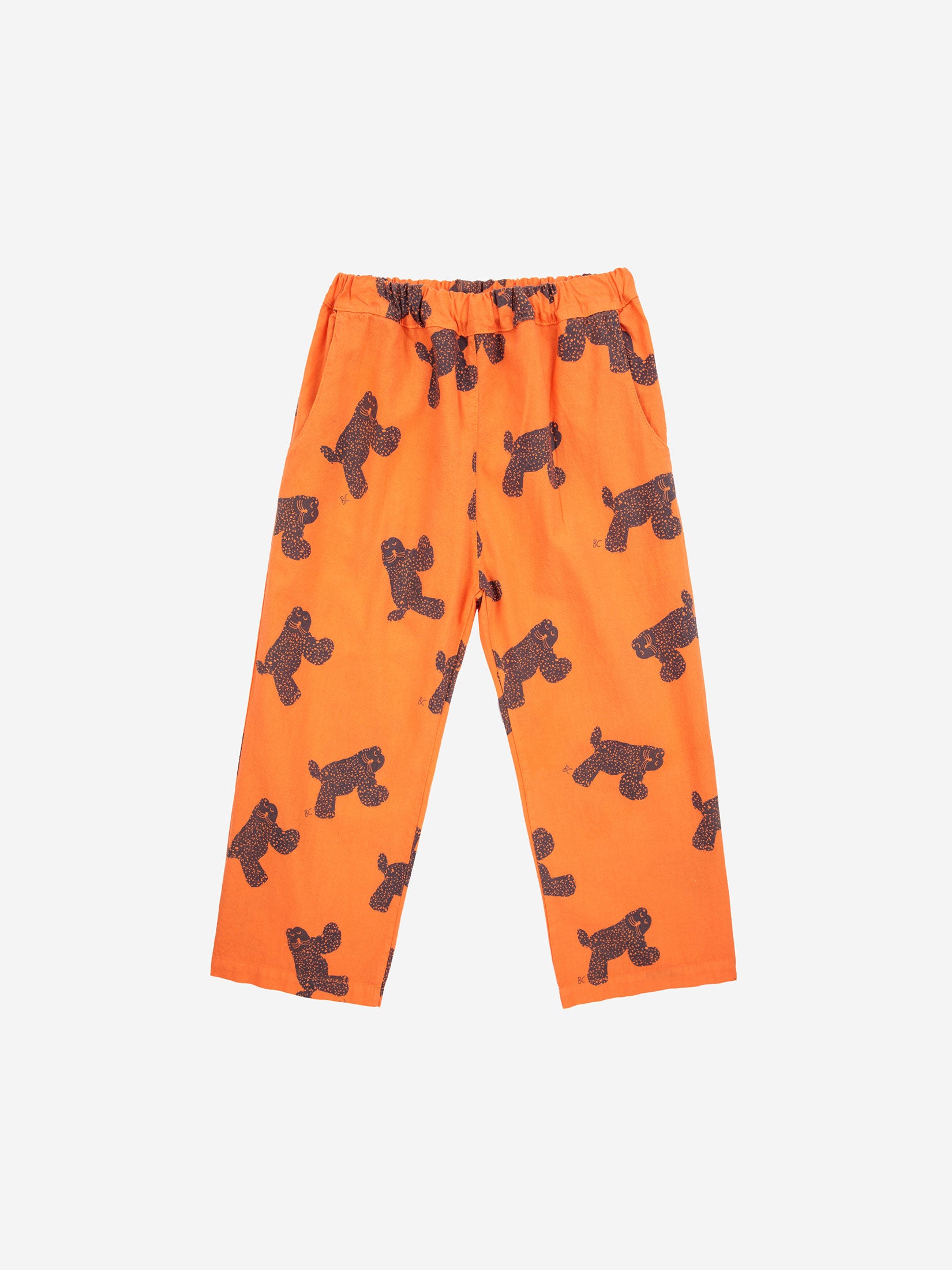 Cotton Orange Pants