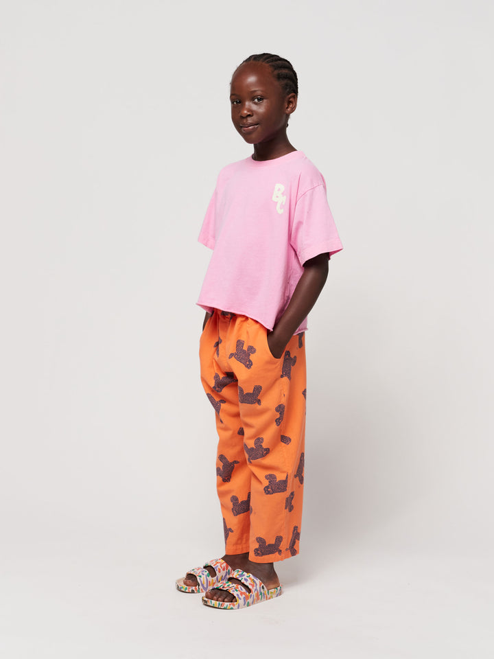 Big Cat all over woven pants