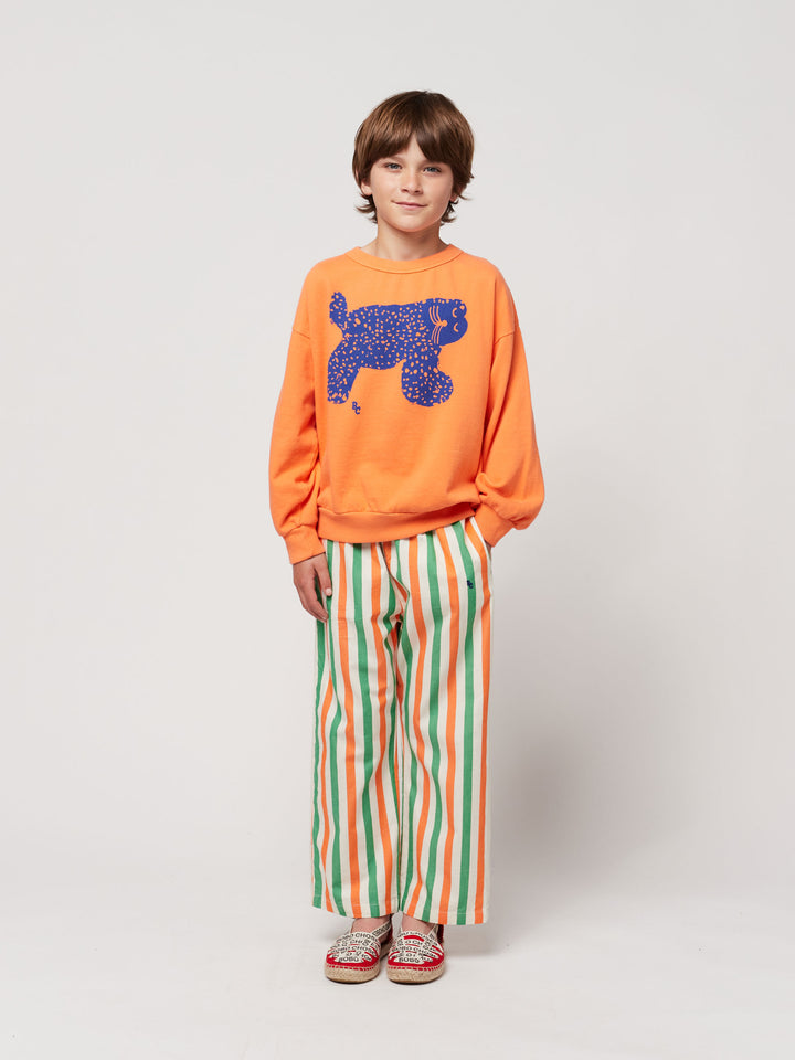 Vertical Stripes woven pants