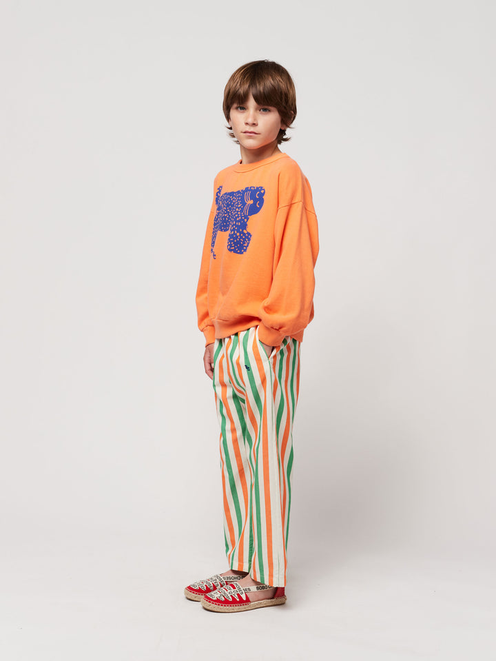 Vertical Stripes woven pants