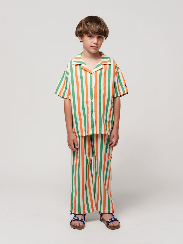 Vertical Stripes woven pants