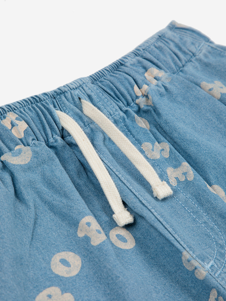 Bobo Choses Circle all over denim pants
