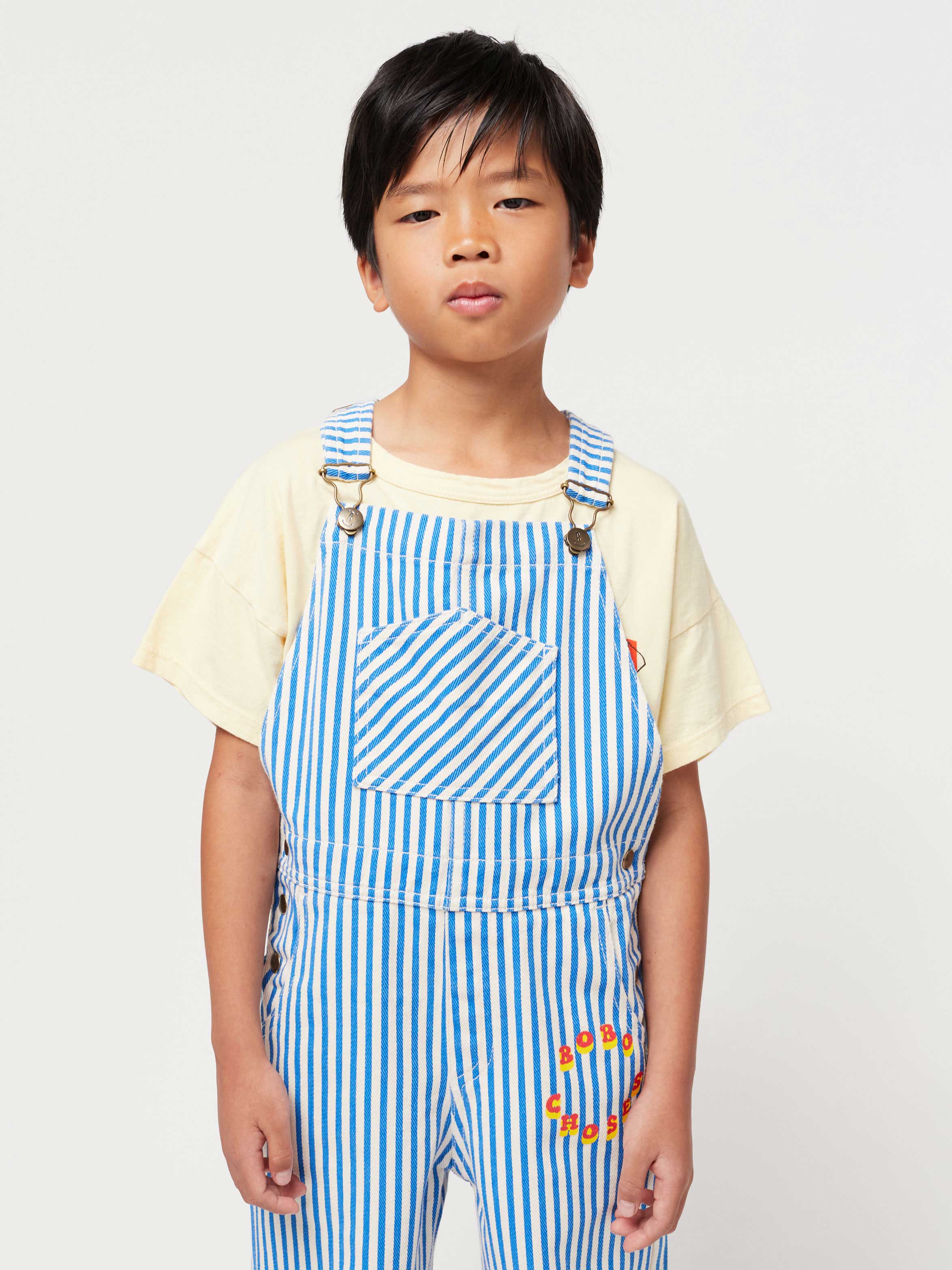 Bobo Choses Circle Stripes overall - 2-3Y