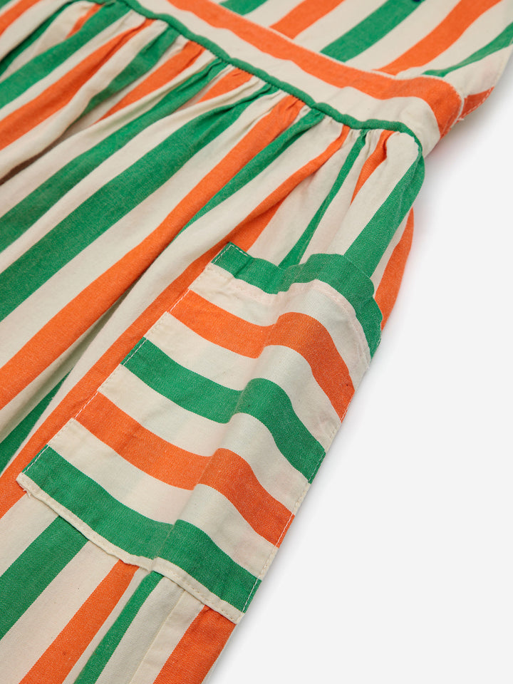 Vertical Stripes woven dress