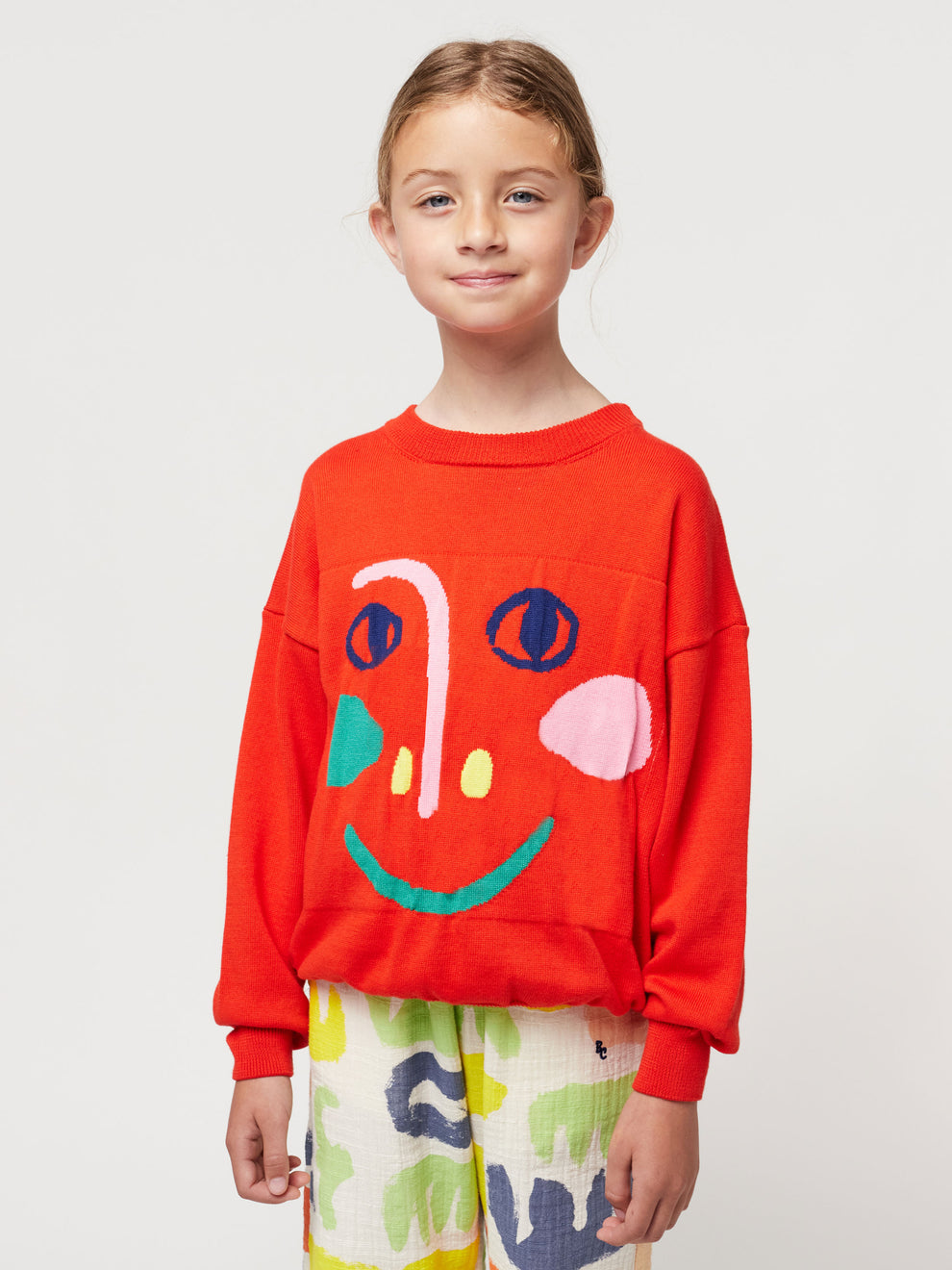 Smiling Mask jumper – Bobo Choses