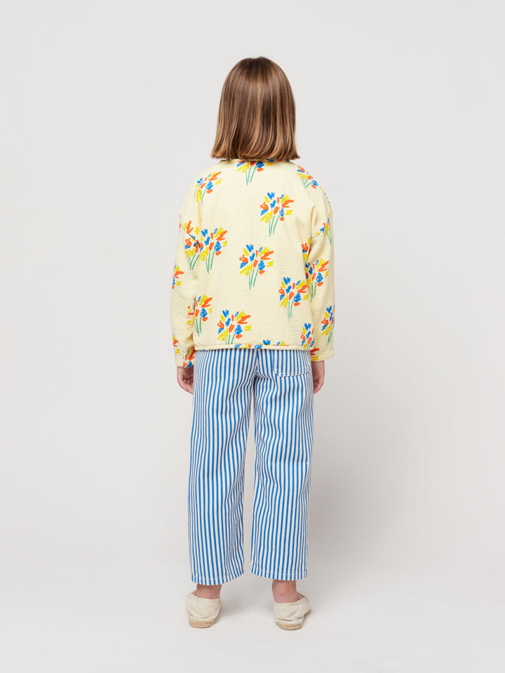 Fireworks all over quilted jacket