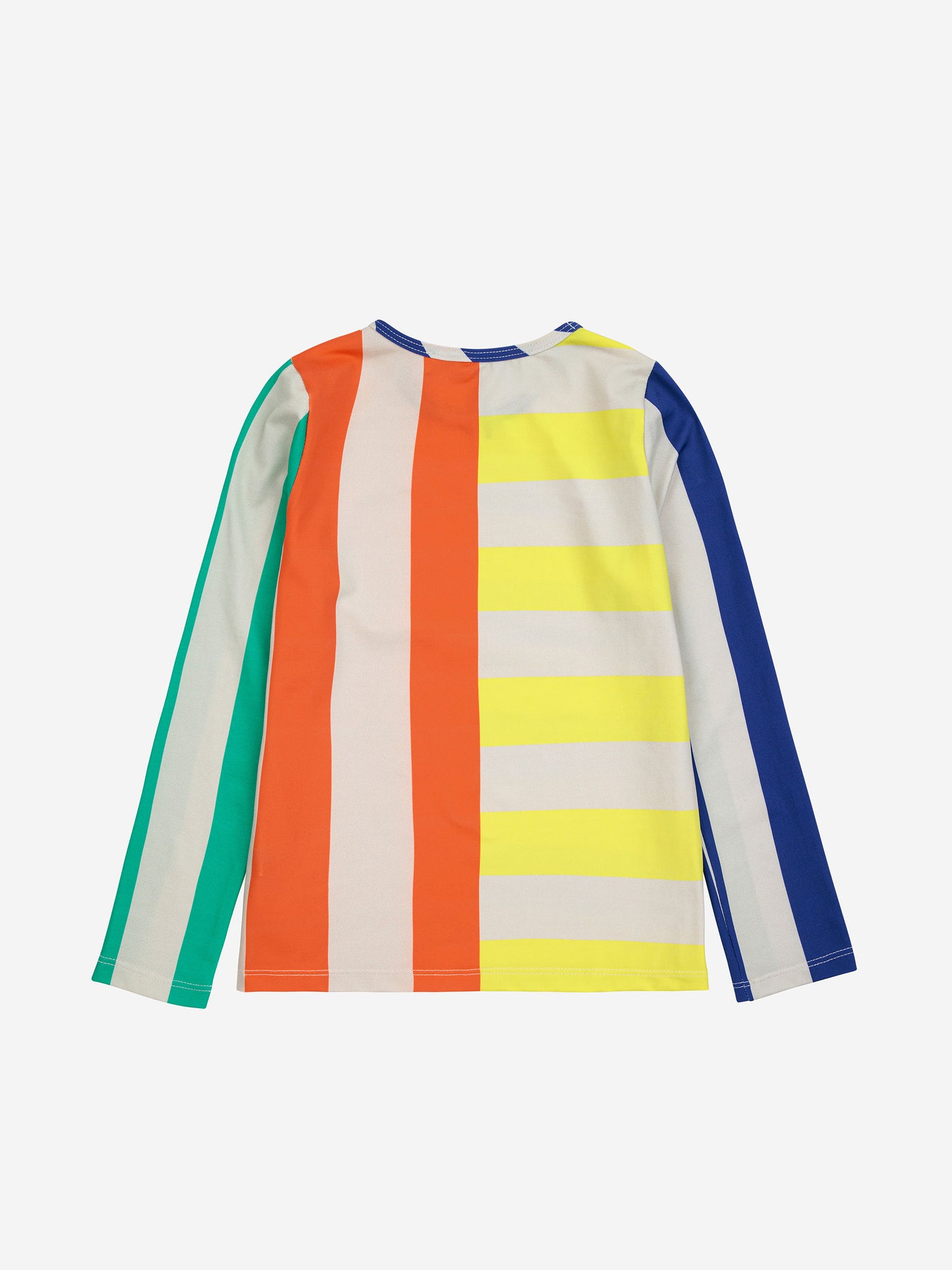 Multicolor Stripes swim t-shirt