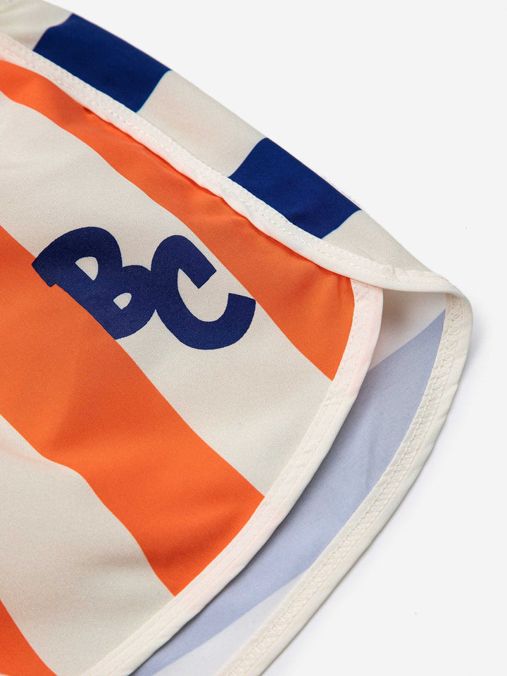 Multicolor Stripes swim shorts