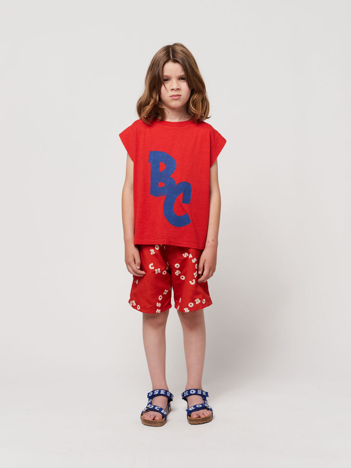 Bobo Choses Circle all over swim bermuda shorts