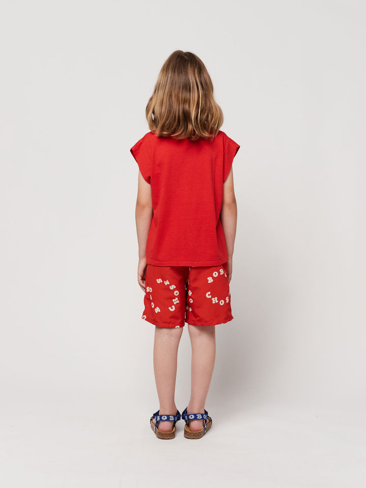 Bobo Choses Circle all over swim bermuda shorts