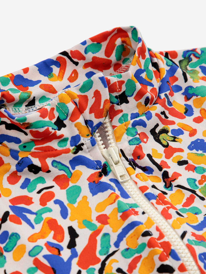 Confetti all over swim overall