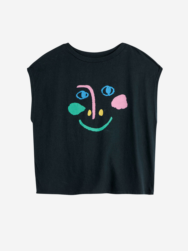 Smilling Mask loose t-shirt