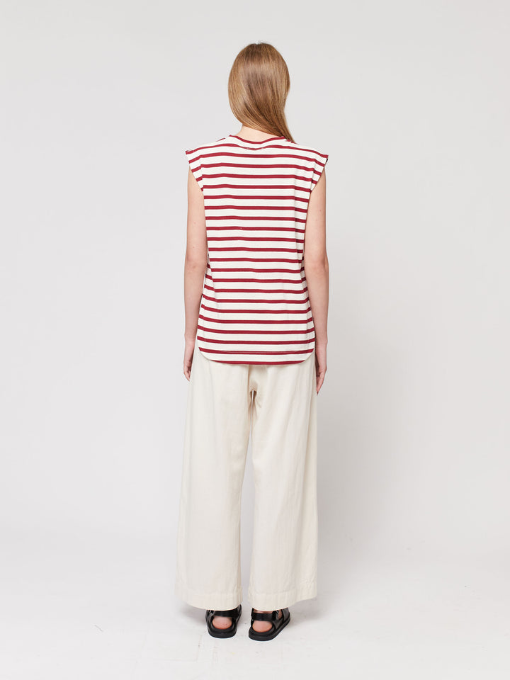 스트라이프 탱크 탑