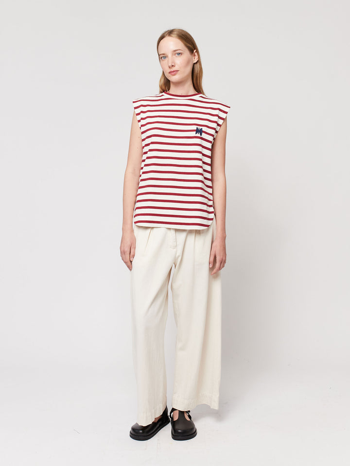 스트라이프 탱크 탑