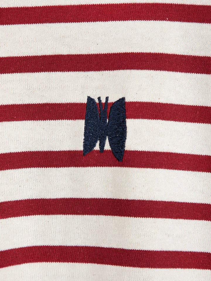 Stripes loose long sleeve t-shirt