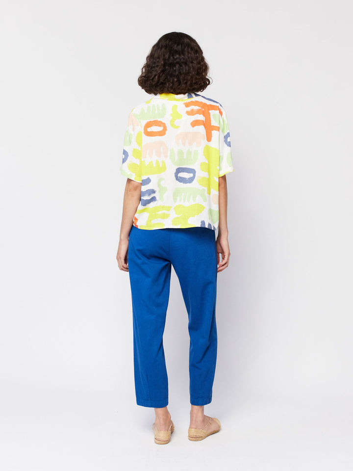 Carnival print short sleeve shirt