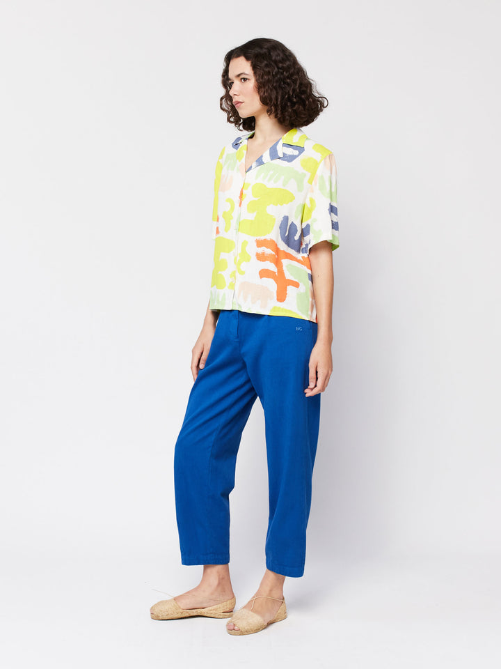 Carnival print short sleeve shirt