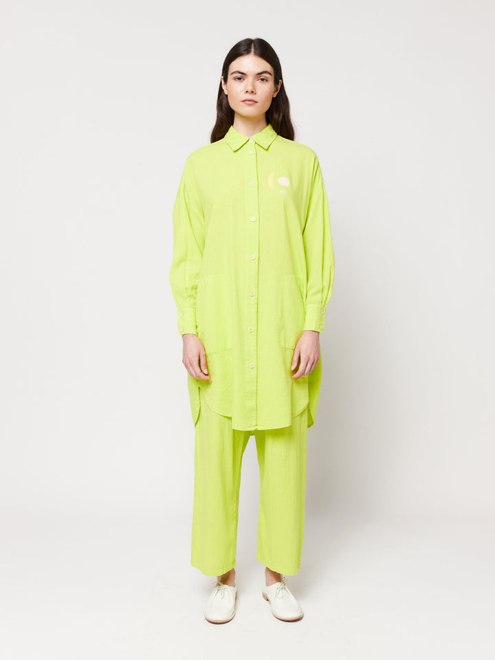 셔츠 쇼트 원피스