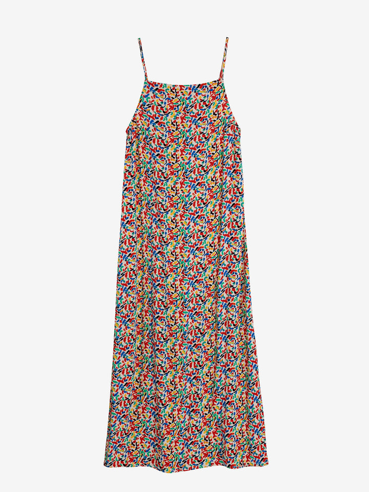 Confetti print dress