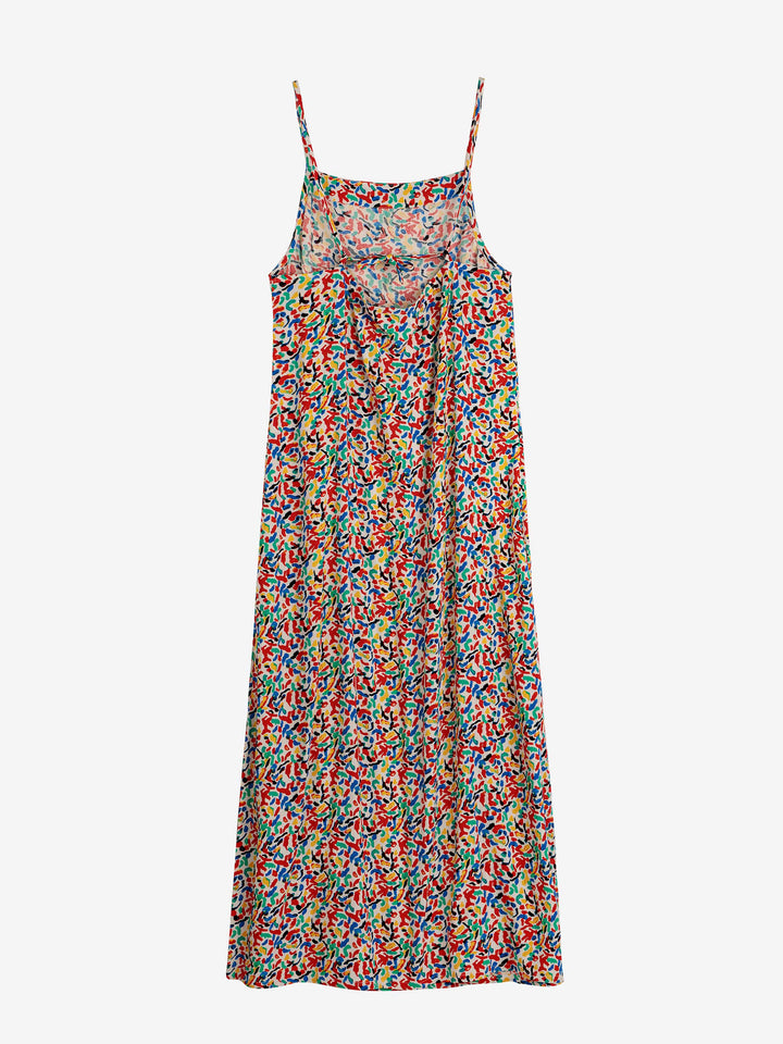 Confetti print dress