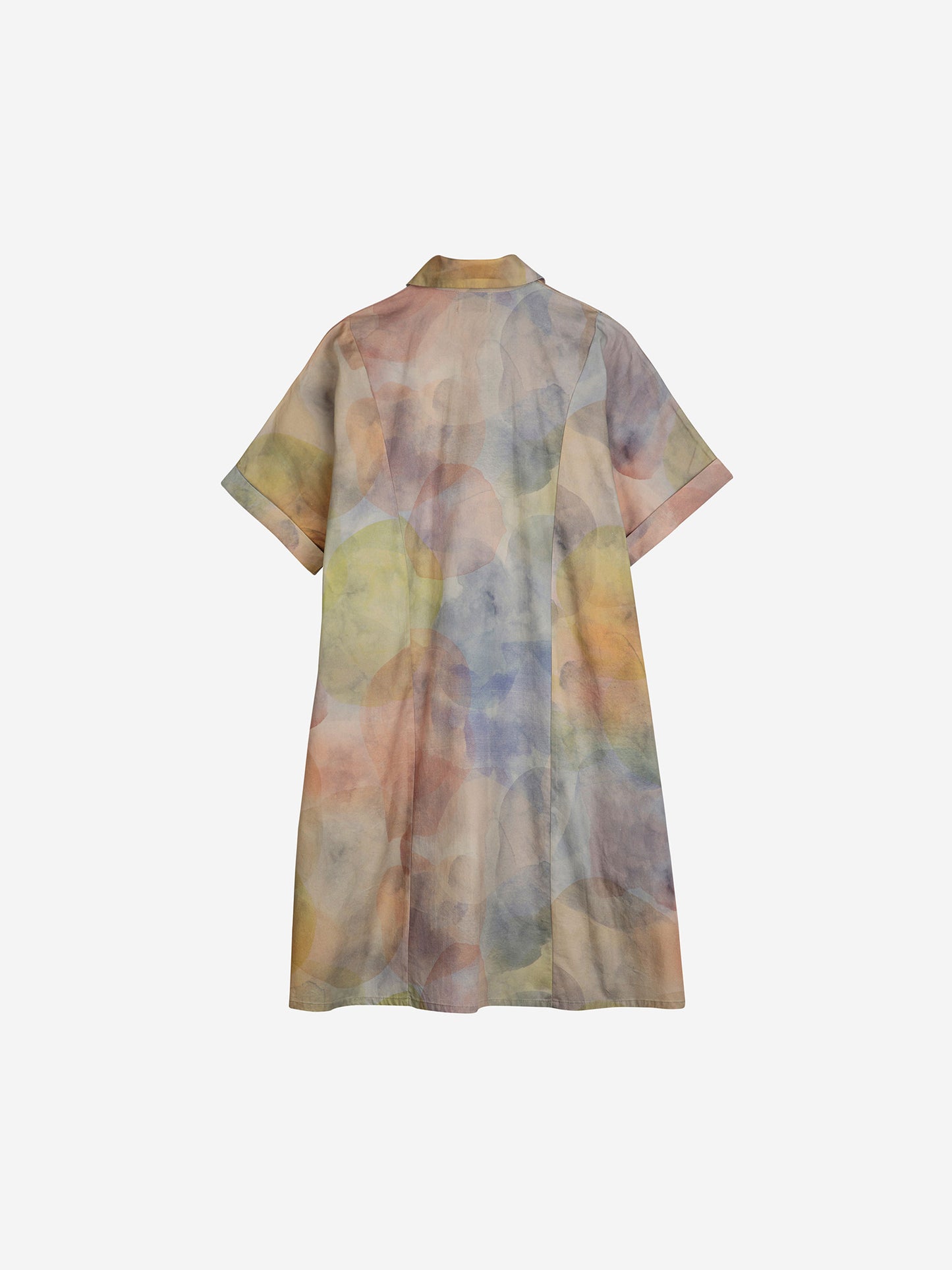 Skylight print shirt dress
