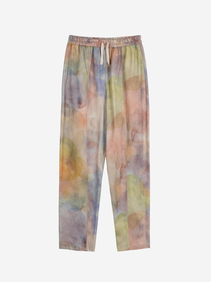 Skylight print cocoon pants