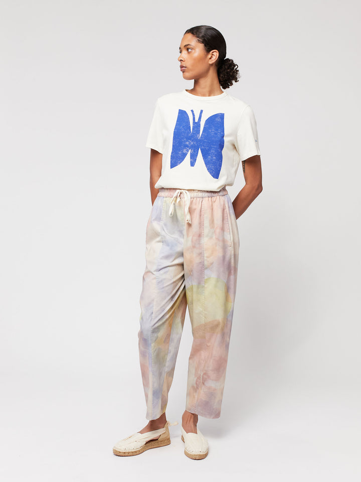 Skylight print cocoon pants