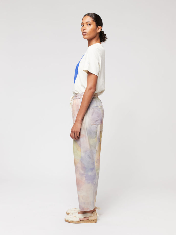Skylight print cocoon pants