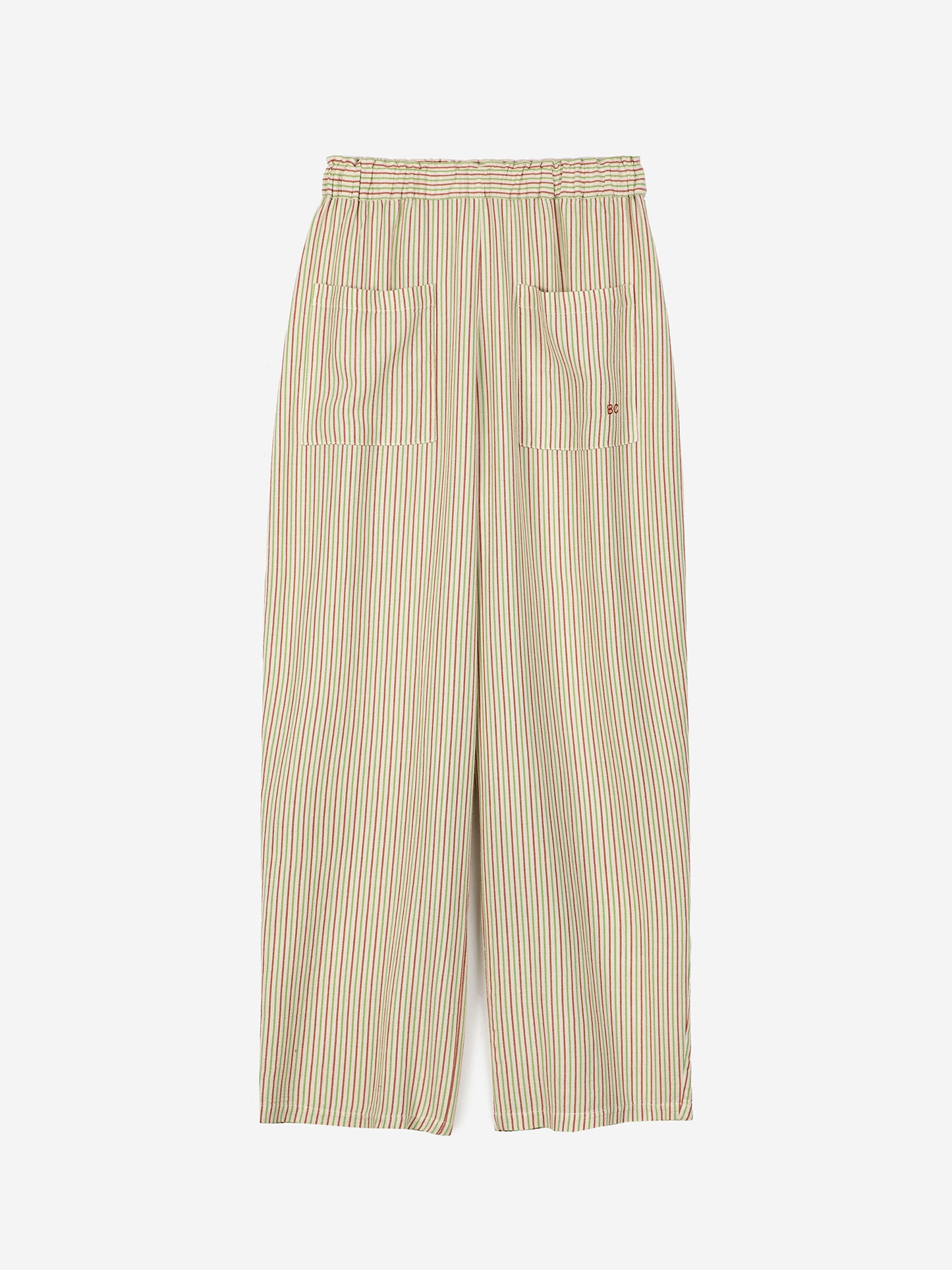 Vertical multi striped cocoon pant