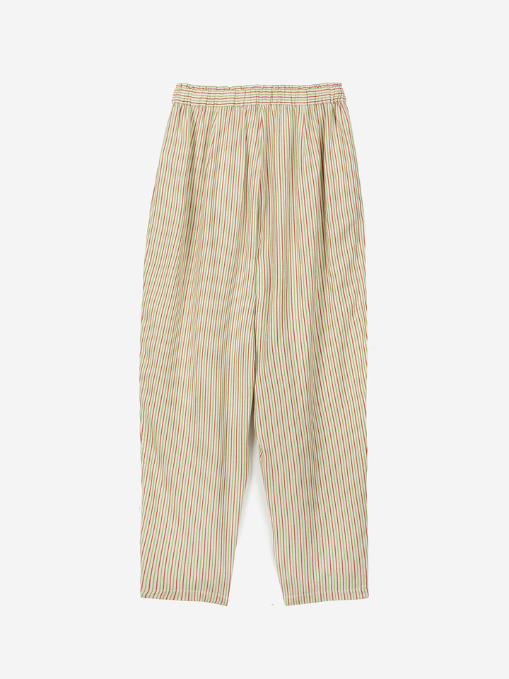 Vertical multi striped cocoon pant