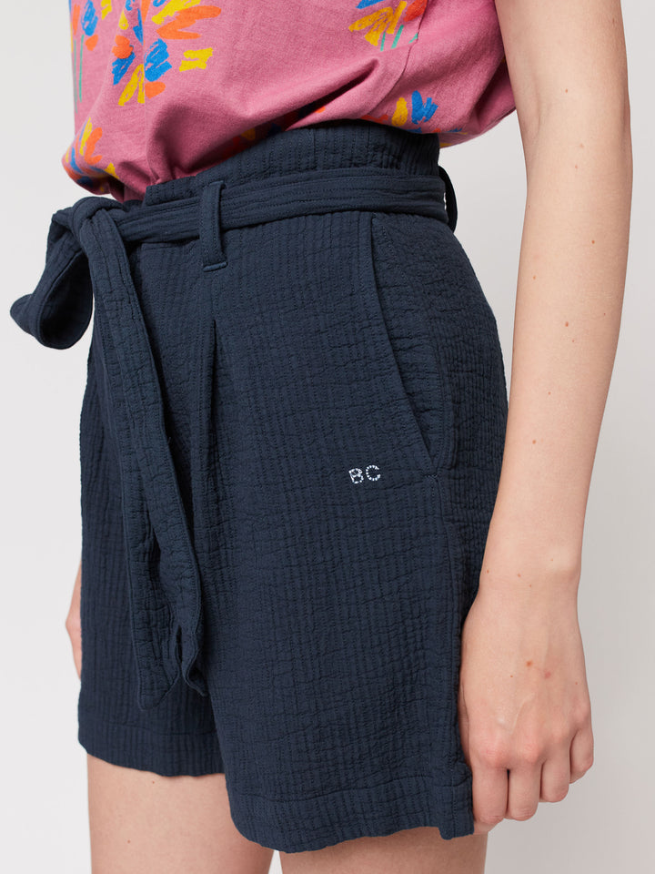 플리츠 버뮤다 쇼츠