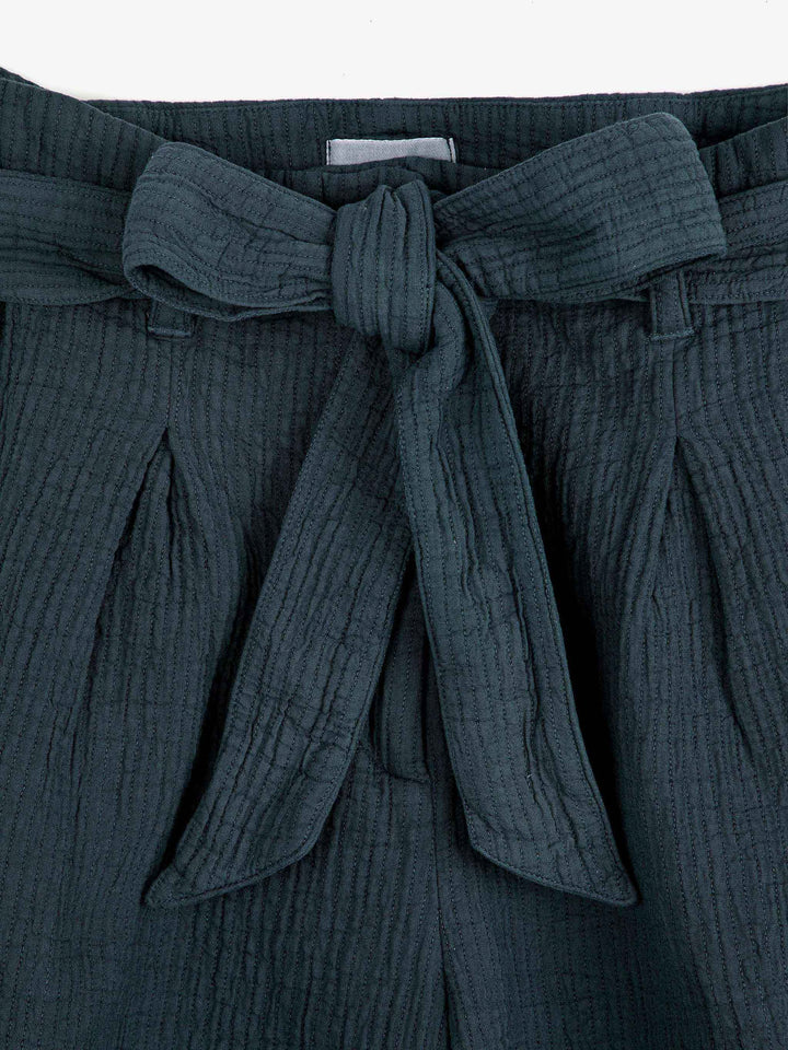 플리츠 버뮤다 쇼츠