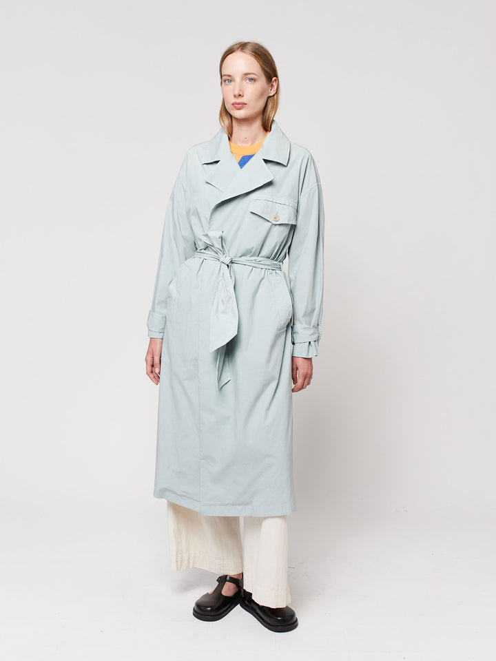 Loose trench coat