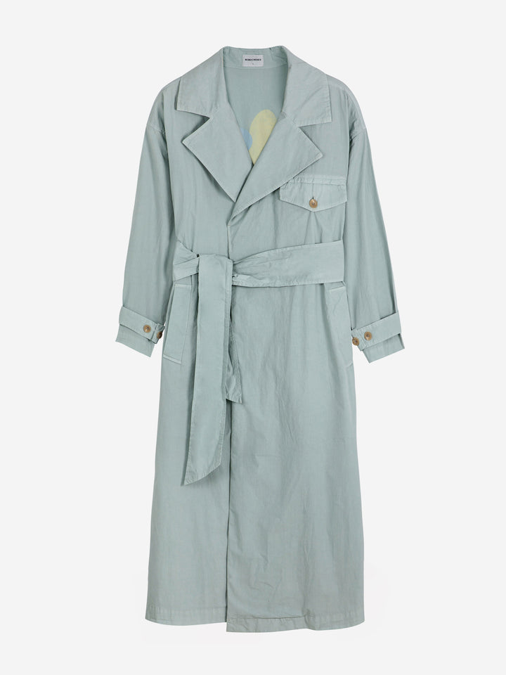Loose trench coat