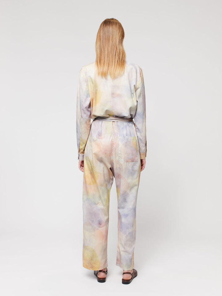 Skylight print buttoned overall