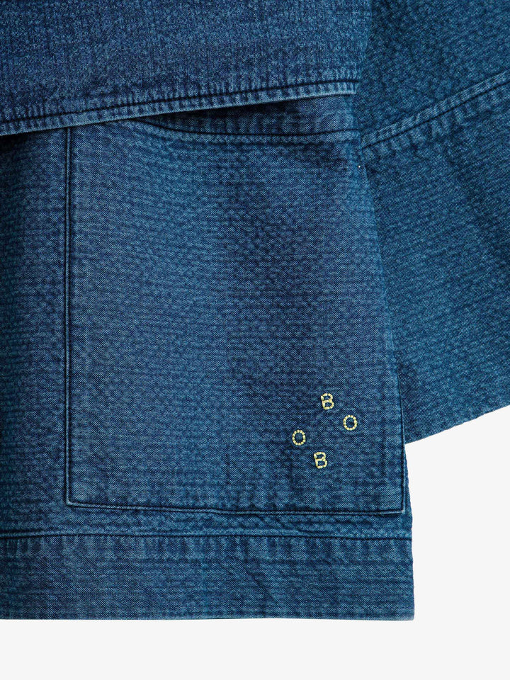 스트럭처드 코튼 기모노 재킷