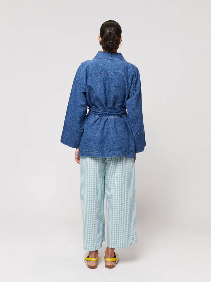 스트럭처드 코튼 기모노 재킷