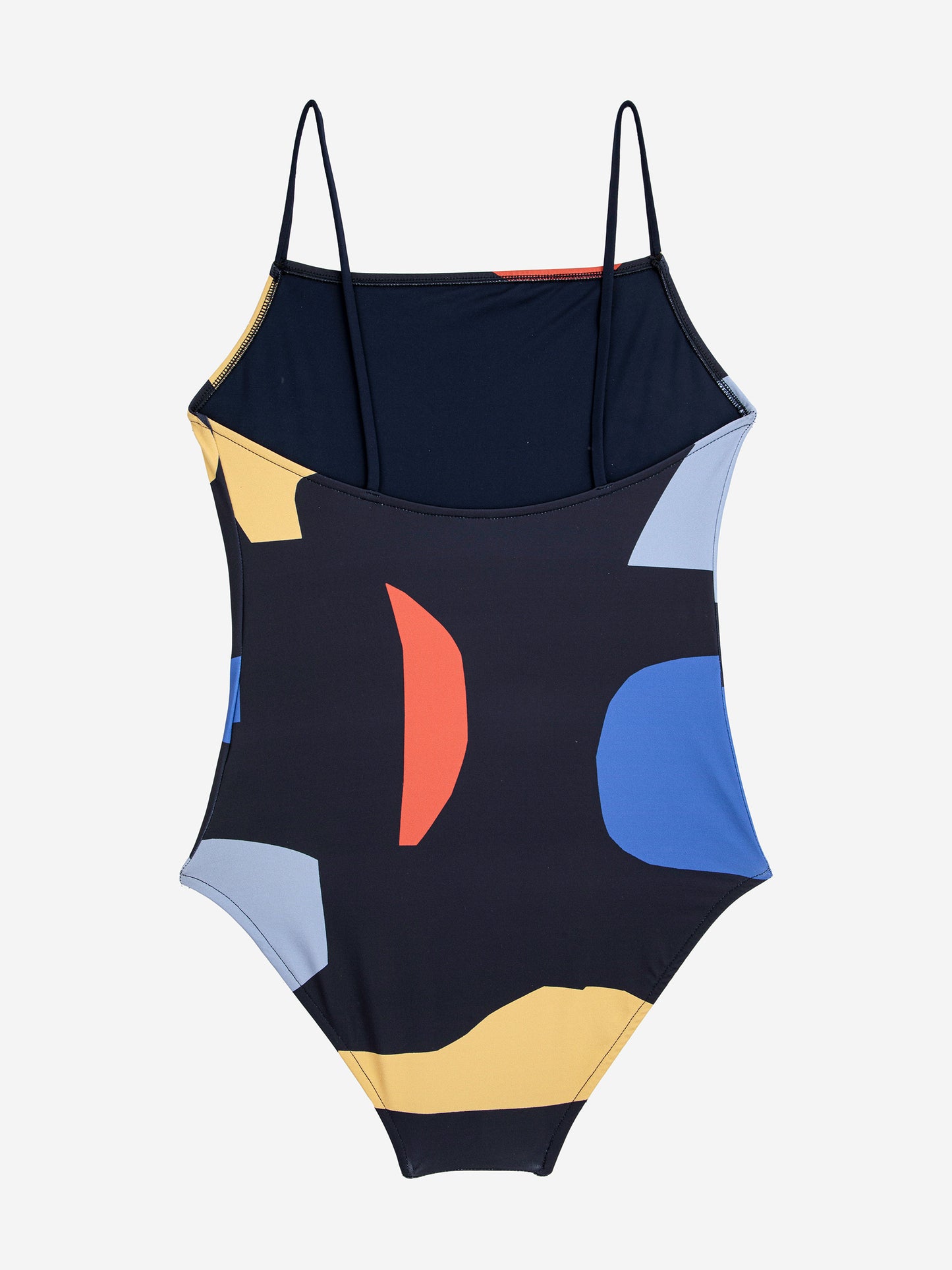 Summer night landscape print swimsuit