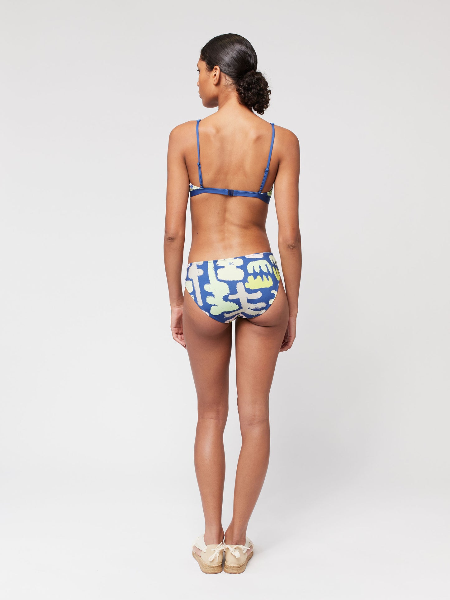 Carnival print bikini bottom