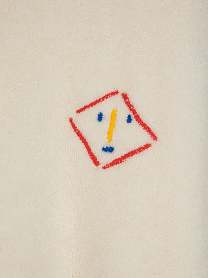 Mask embroidery terry unisex sweatshirt