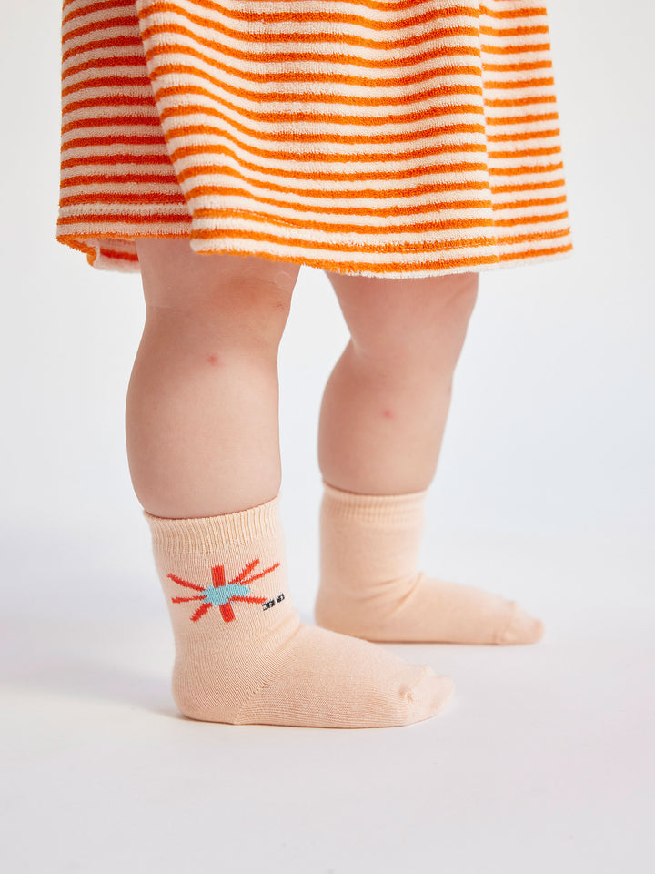 Sun short socks pack x 2