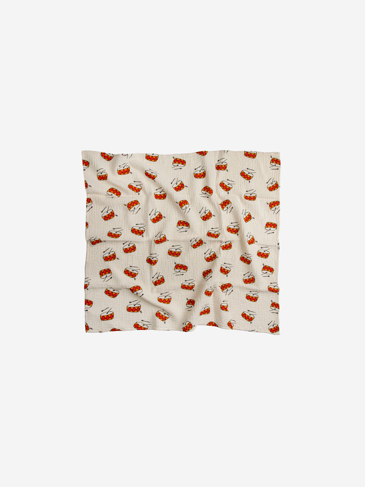 Play the Drum all over muslin